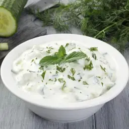 Cucumber Laban Salad